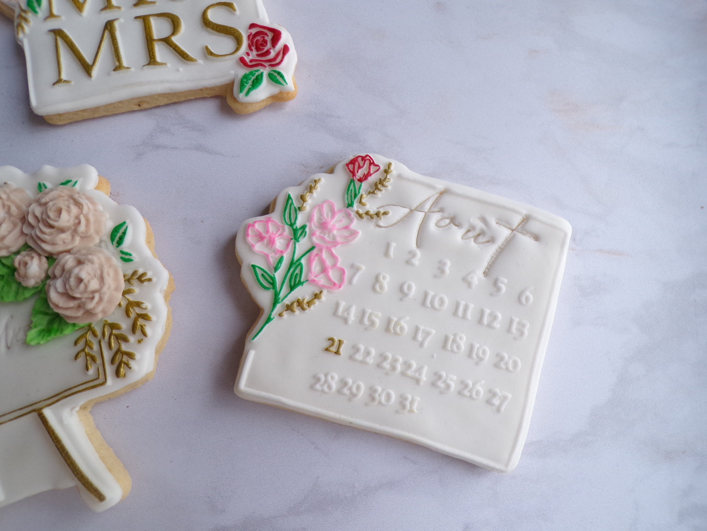 Mr & Mrs – Biscuits décorés mariage personnalisés