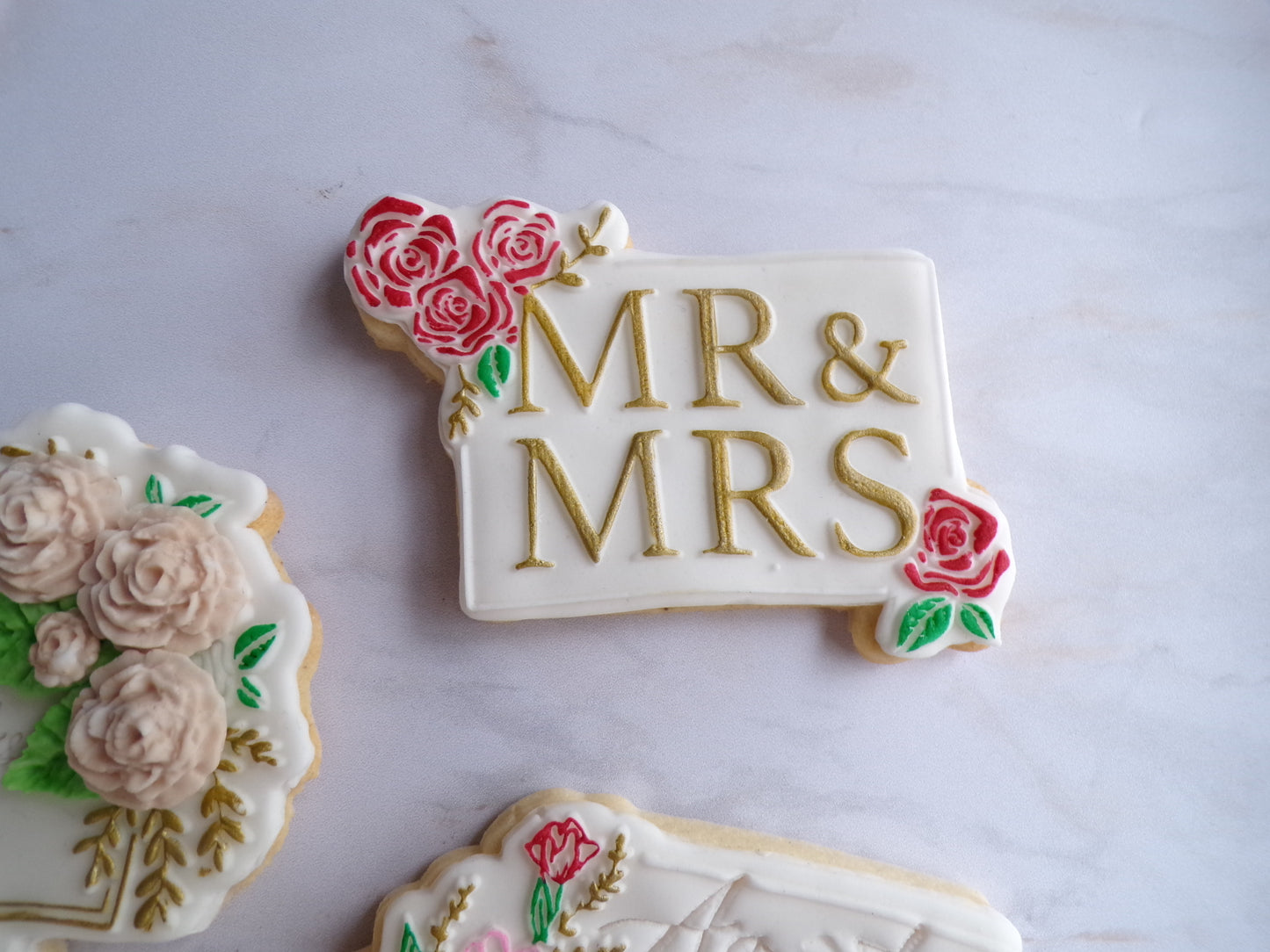 Mr & Mrs – Biscuits décorés mariage personnalisés