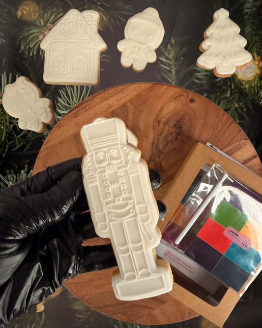 Kit Féerie de Noël à peindre - biscuits décorés