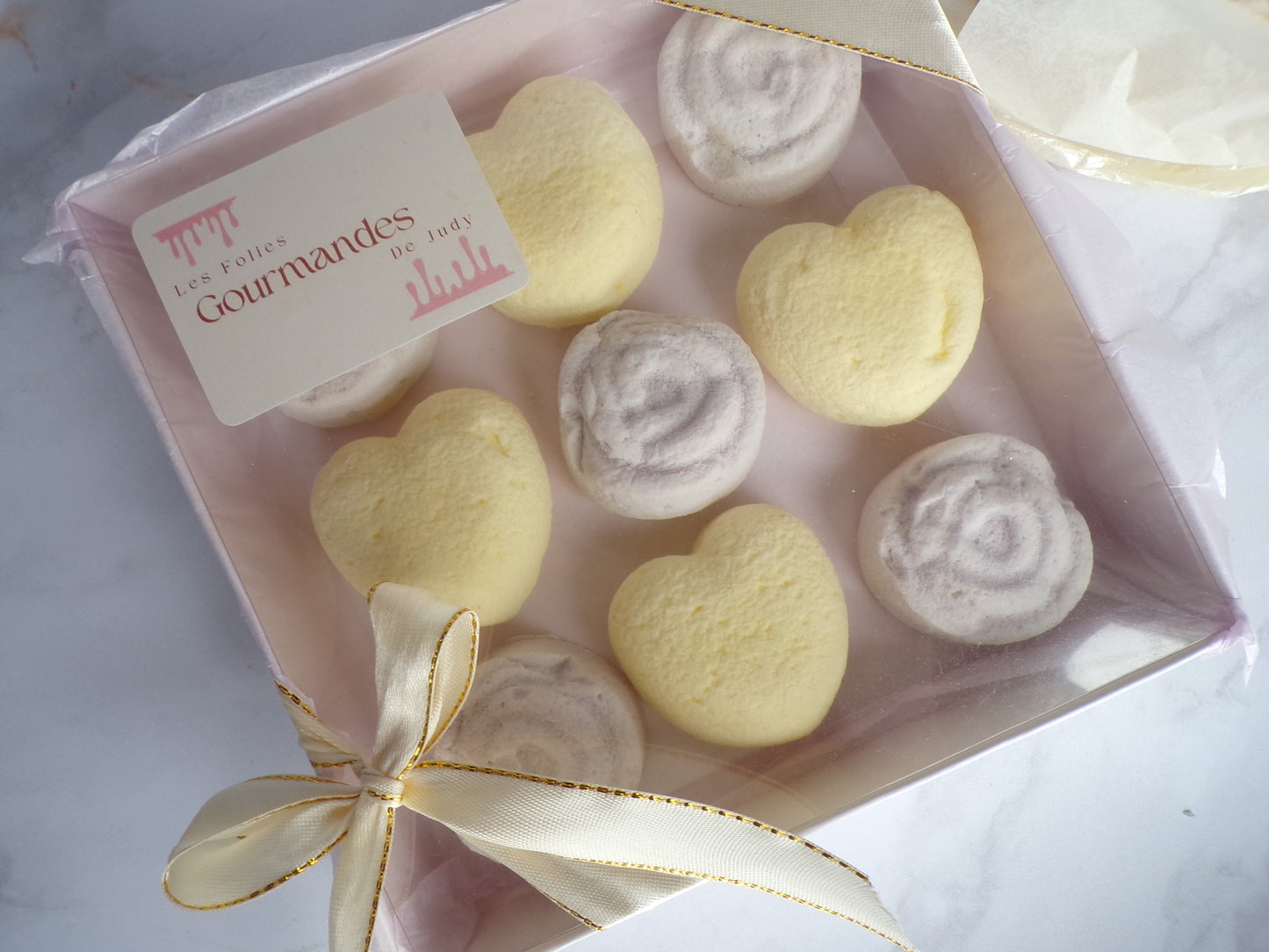 Coffret de guimauves artisanales halal – Les Folies Gourmandes de Judy