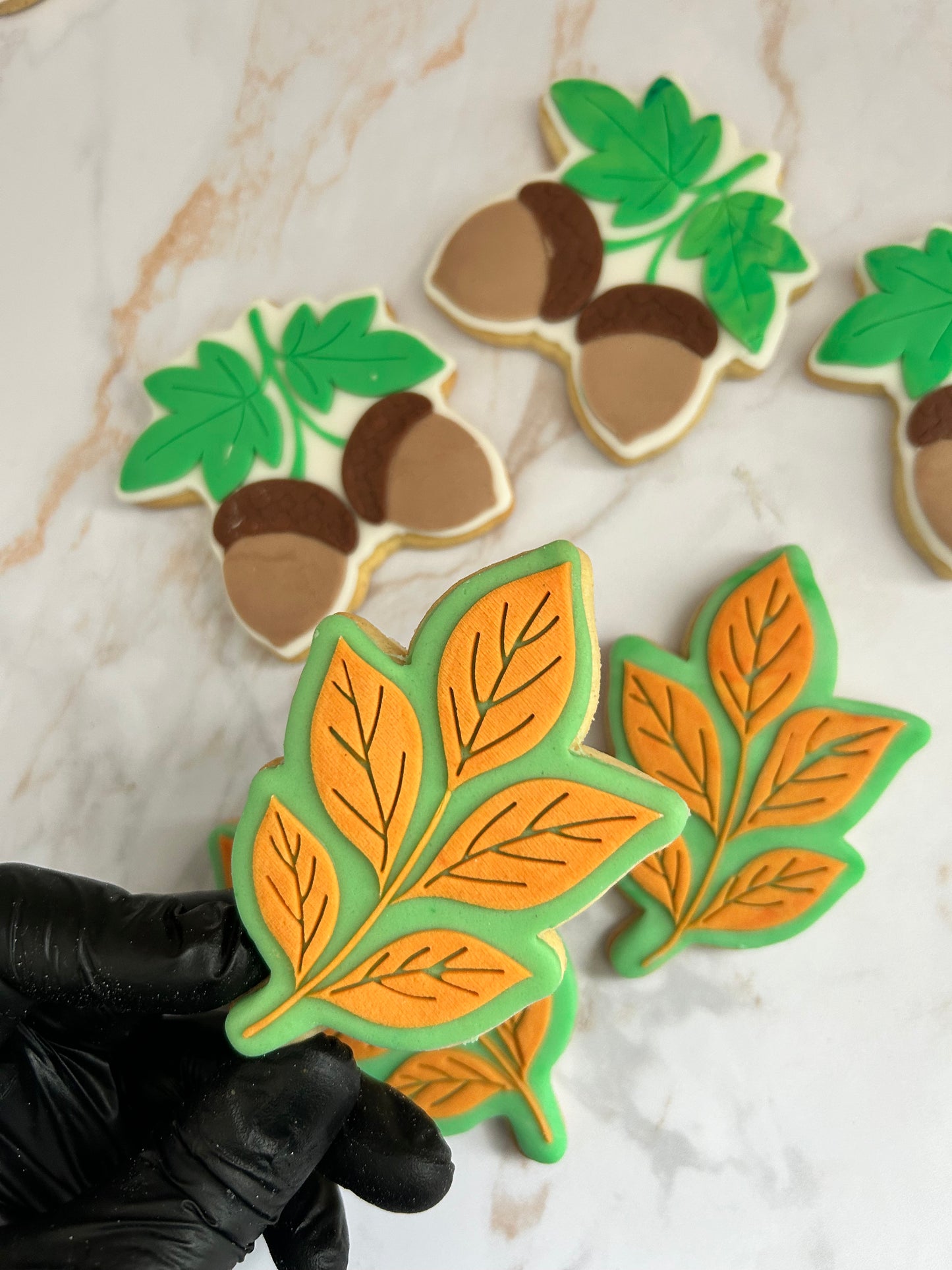 Coffret gourmand automnal – Biscuits décorés