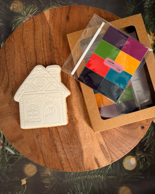 Kit Féerie de Noël à peindre - biscuits décorés
